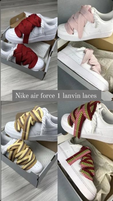 36-46 Nike air force LANVIN LACES