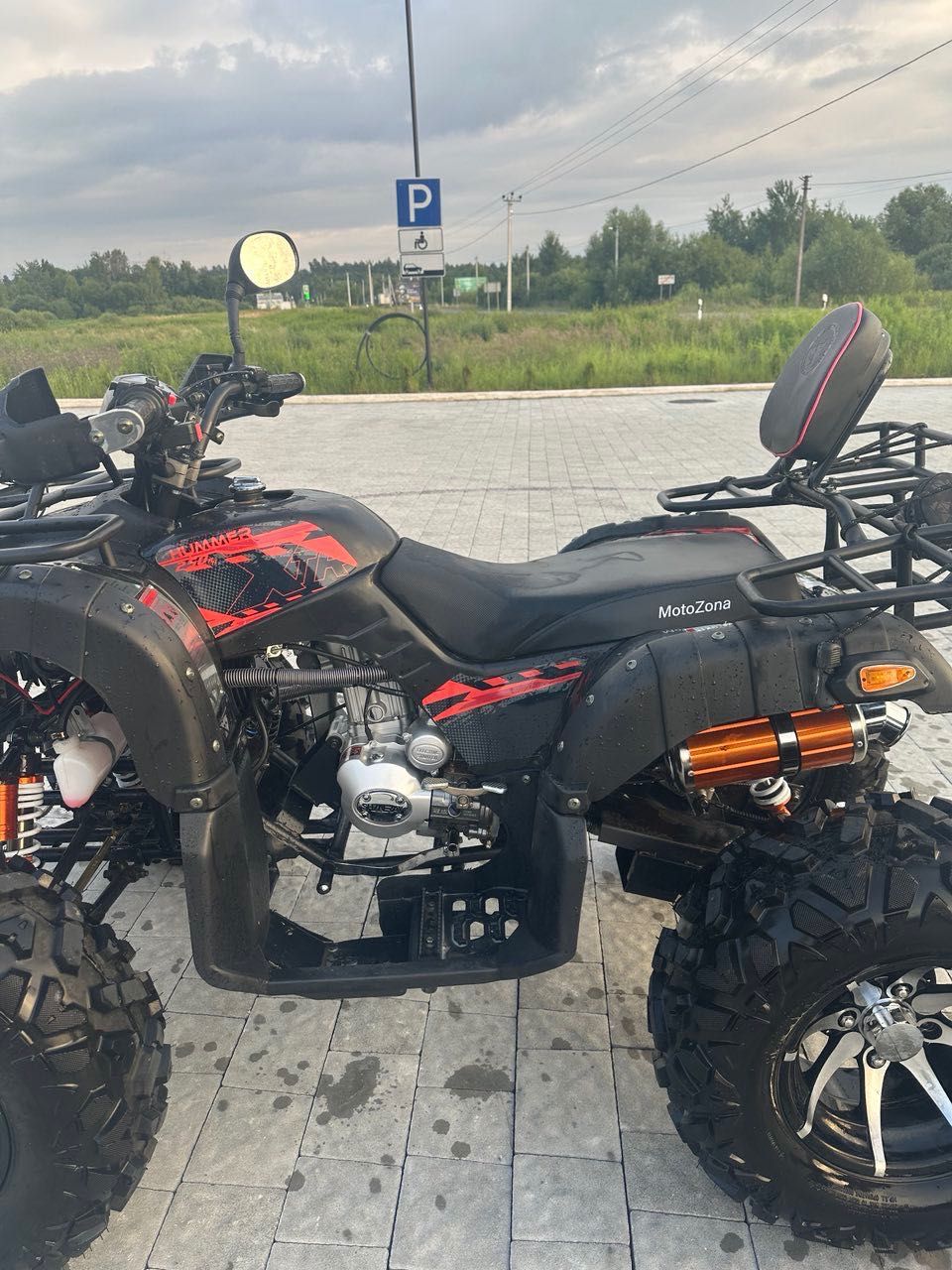 Квадроцикл хамер250