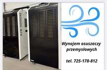 Osuszacz/Osuszacze przemysłowe/wynajem