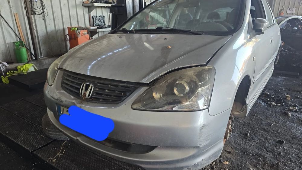 Frente completa sem airbags honda civic ano 2004