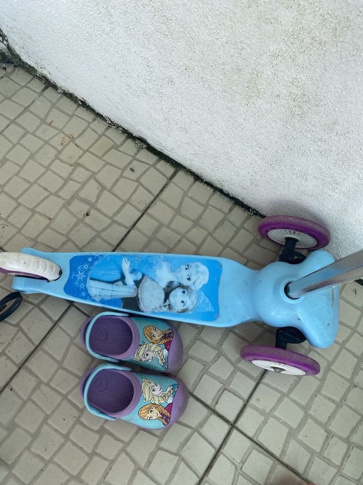 Trotinete de 3 rodas Frozen