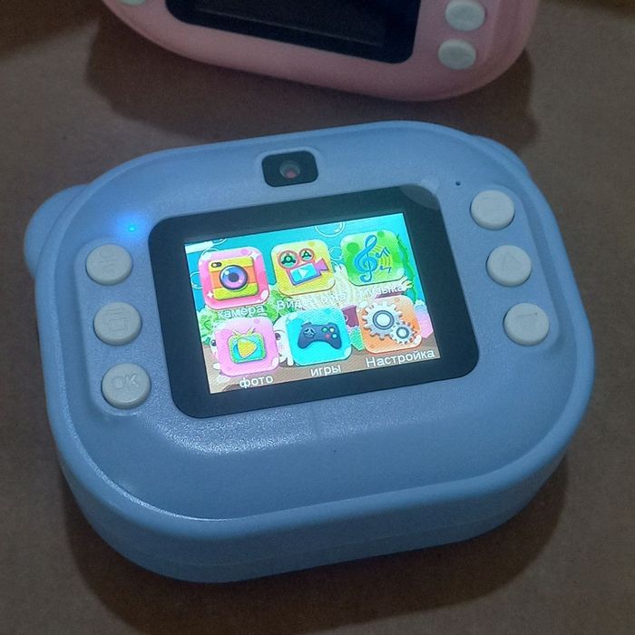 фотоапарат 12Мп принтер дитячий | акумуляторний | фотопринтер дитячий
