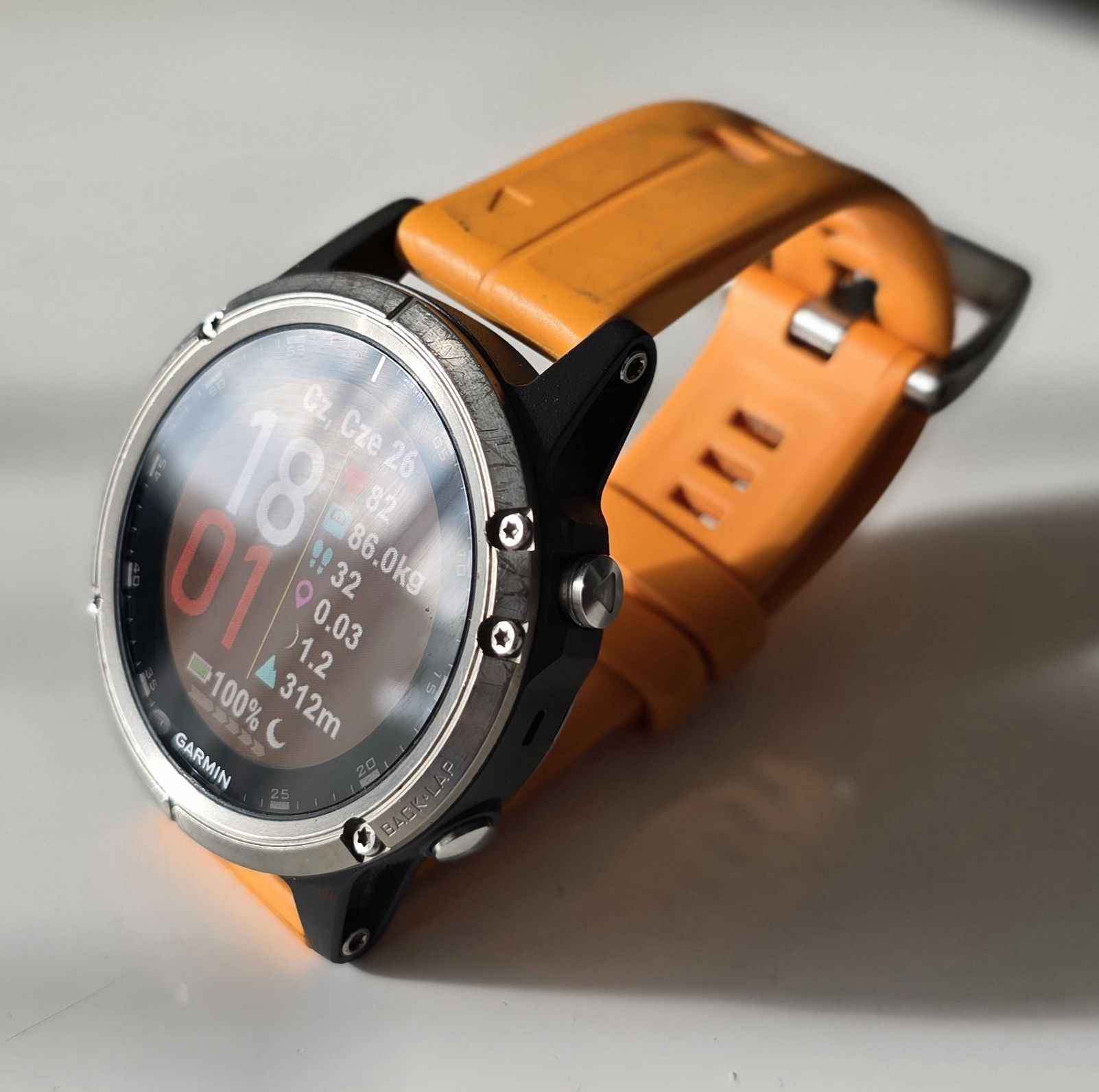 Zegarek Garmin fenix 5 plus sapphire titanium