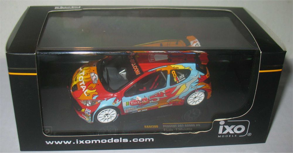 Ixo - Peugeot 207 S2000 - 3º Belgium Ypres Rally 2009 - Freddy Loix