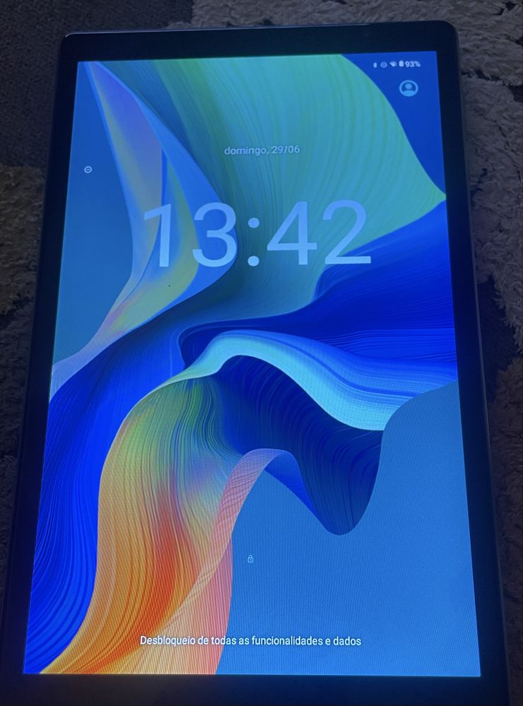 Tablet Teckast, como novo