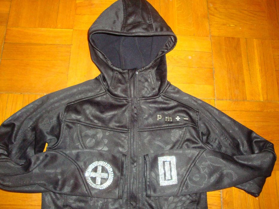 Толстовка / куртка PLUS-MINUS с капюшоном , размер XS-S (36-38 )