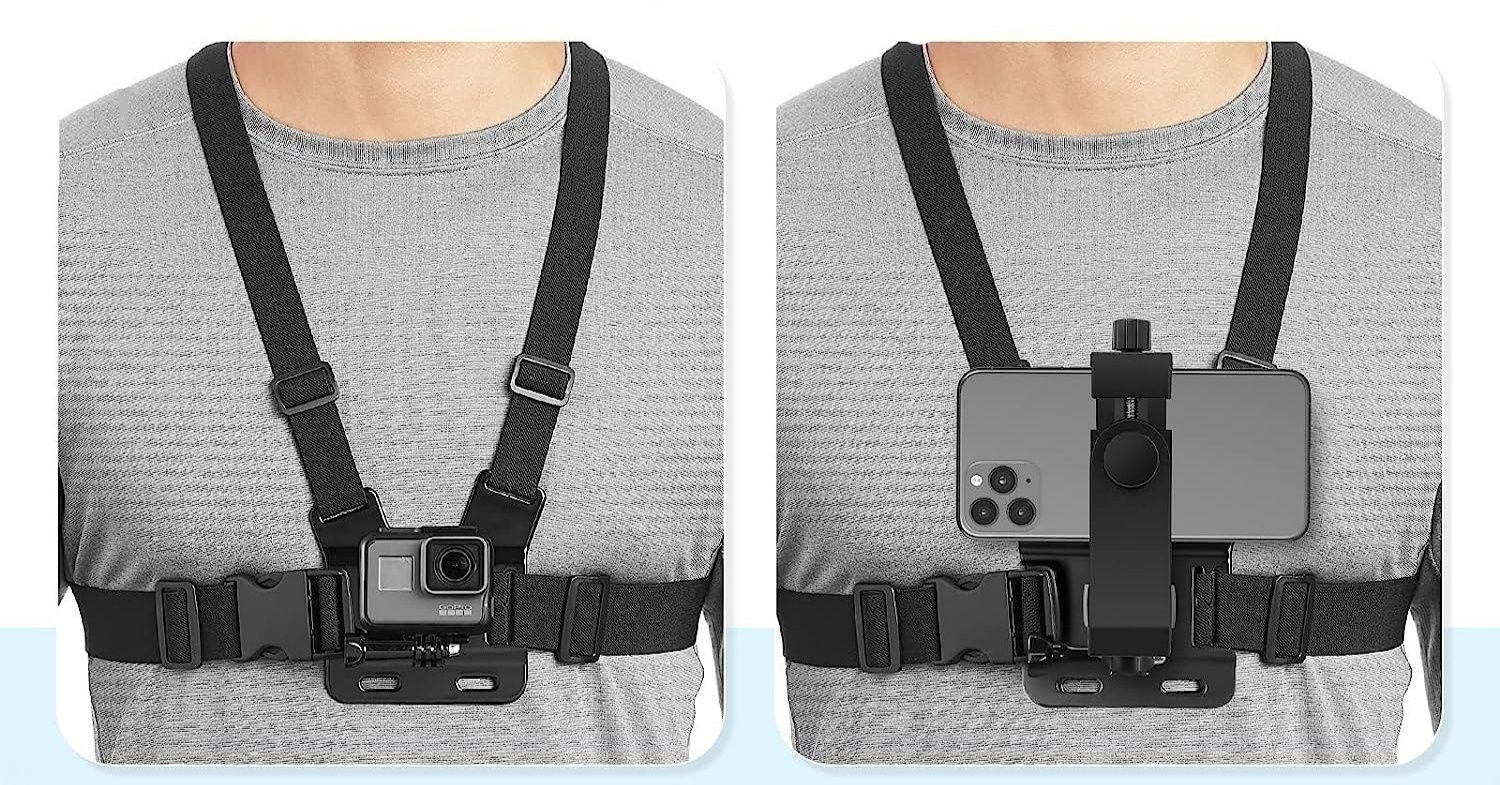 Кріплення на тіло/груди універсальне для телефону та GoPro