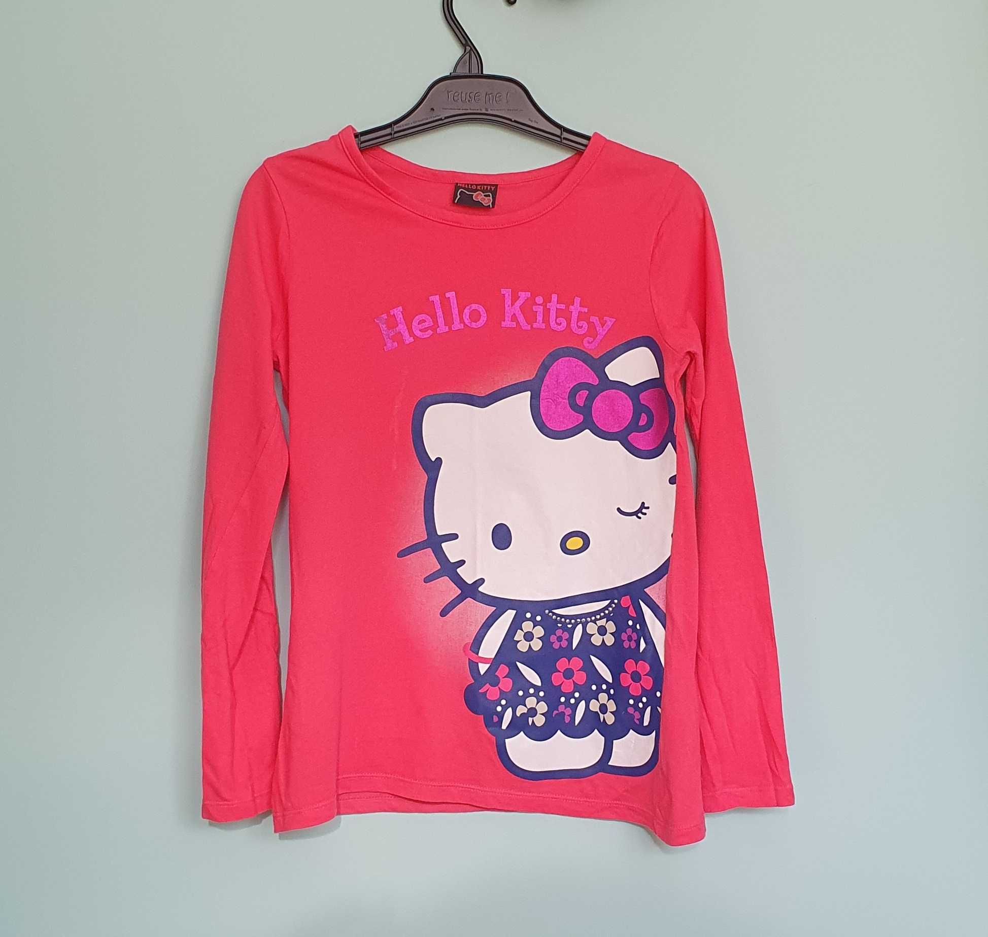 Bluzka Hello Kitty, bluza, rozmiar 140 cm (9 - 10 lat), dziewczęca.