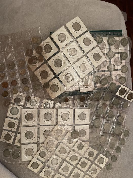 Colecao moedas antigas