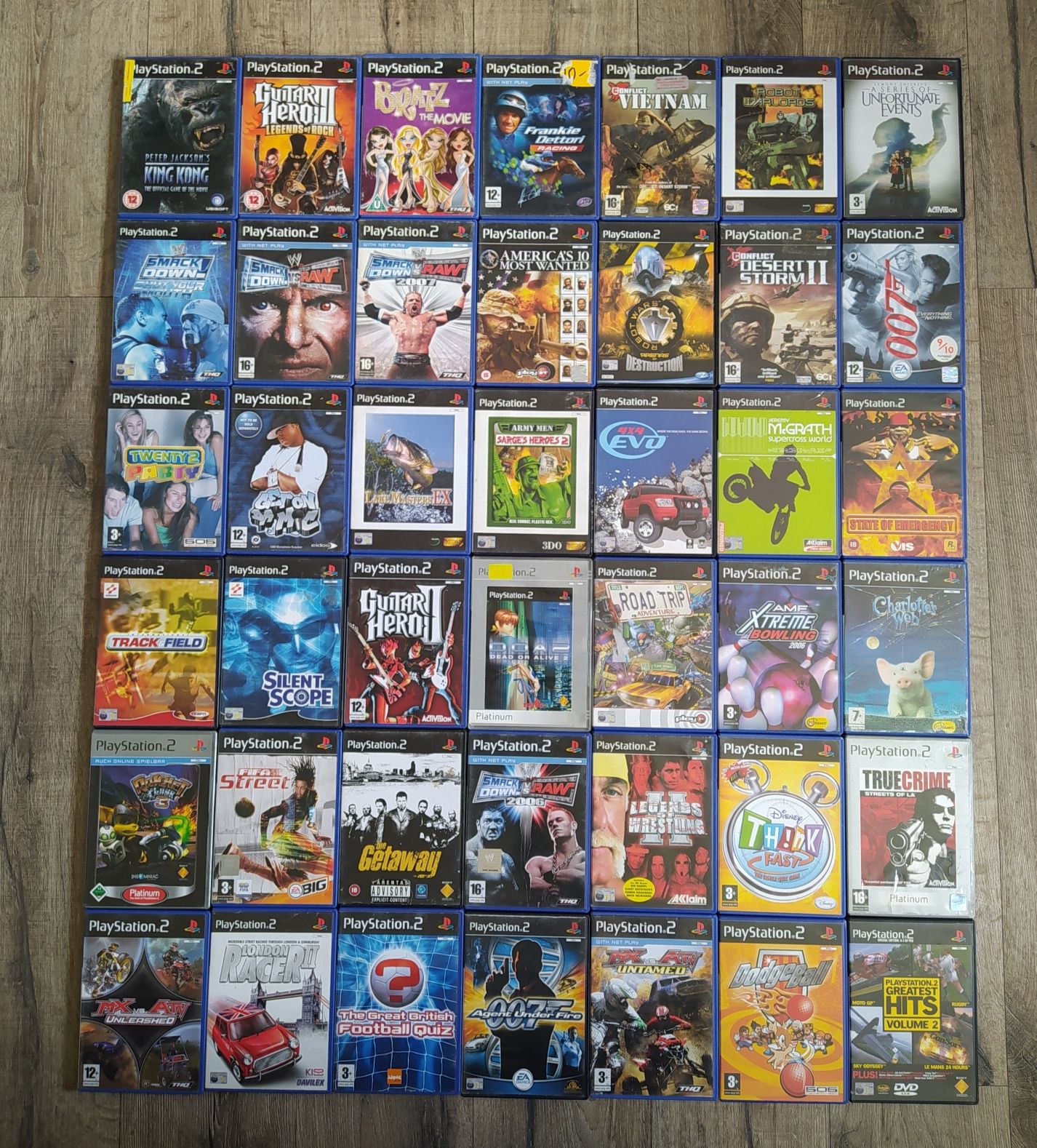 500 gier PS2 Wysyłka