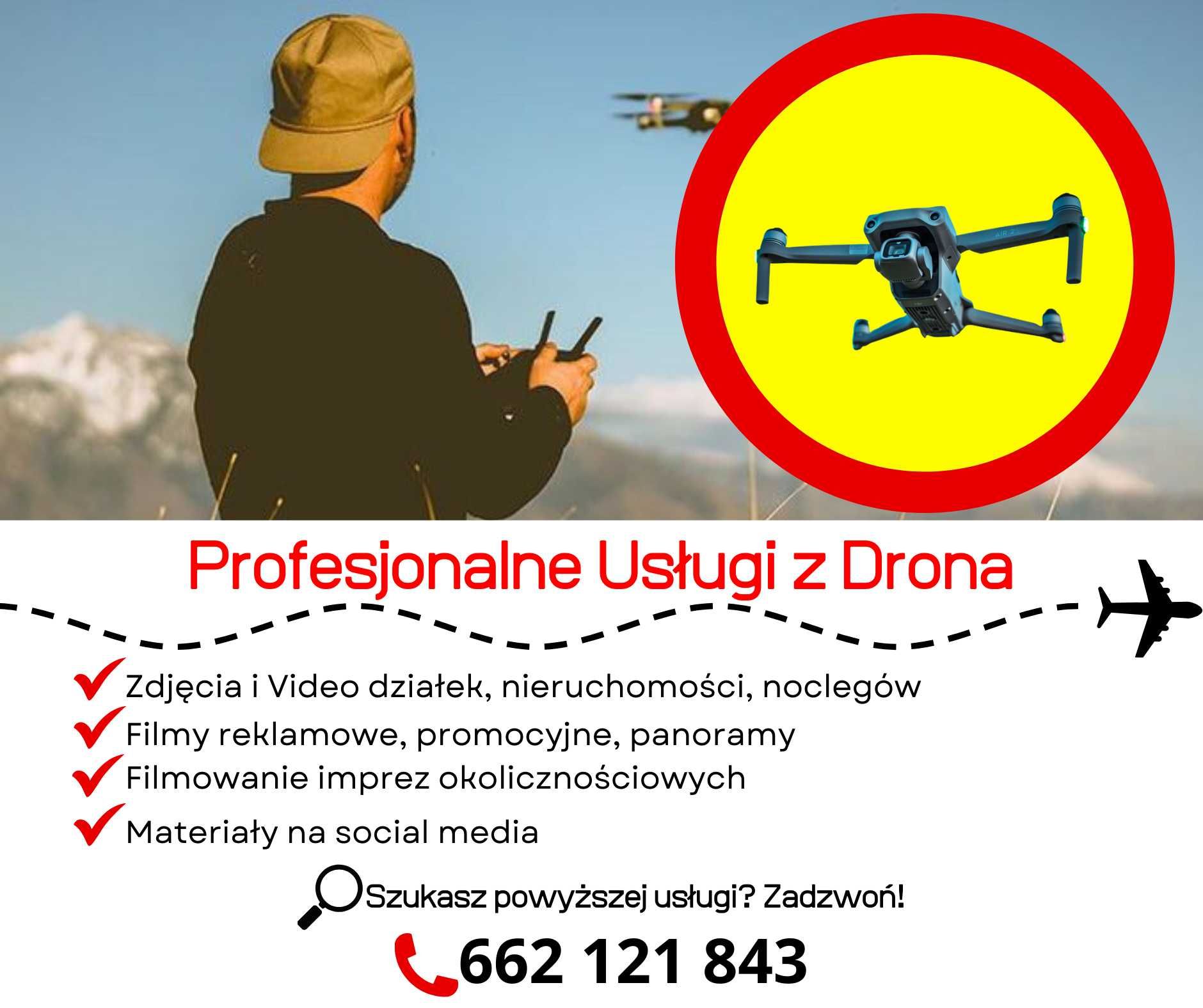 Usługi Dron,Zdjęcia i Wideo z Drona, Inspekcja z Drona,Dron BARTOSZYCE