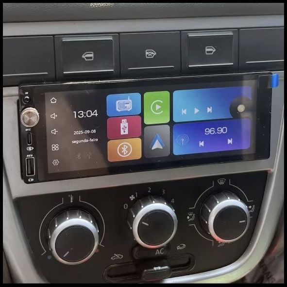 Універсальна андроїд магнітола з CarPlay+Android auto + Камера