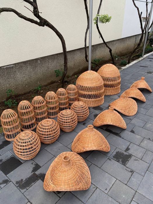 Торшер лампа люстра плафон з лози пбажур світильник в наявності лампа