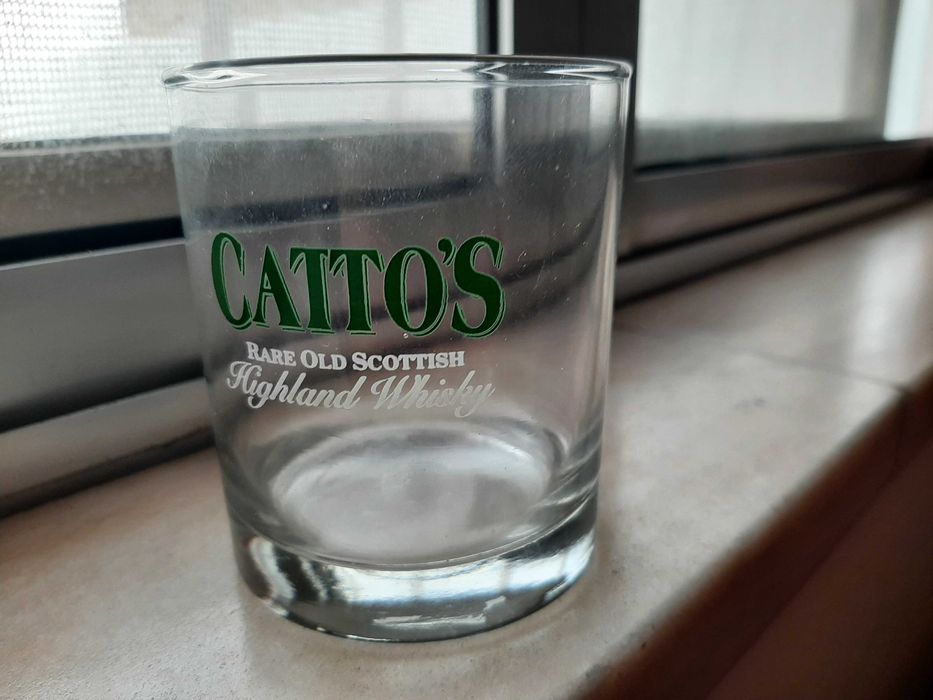 6 Copos Whisky Catto,s Highland e outros.Novos.