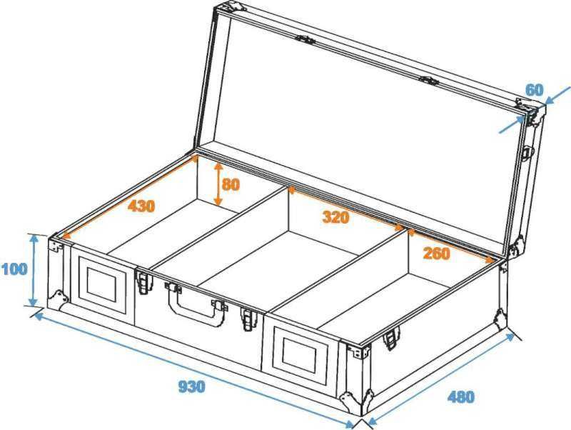 Case na konsolę Pioneer Denon Numark Reloop