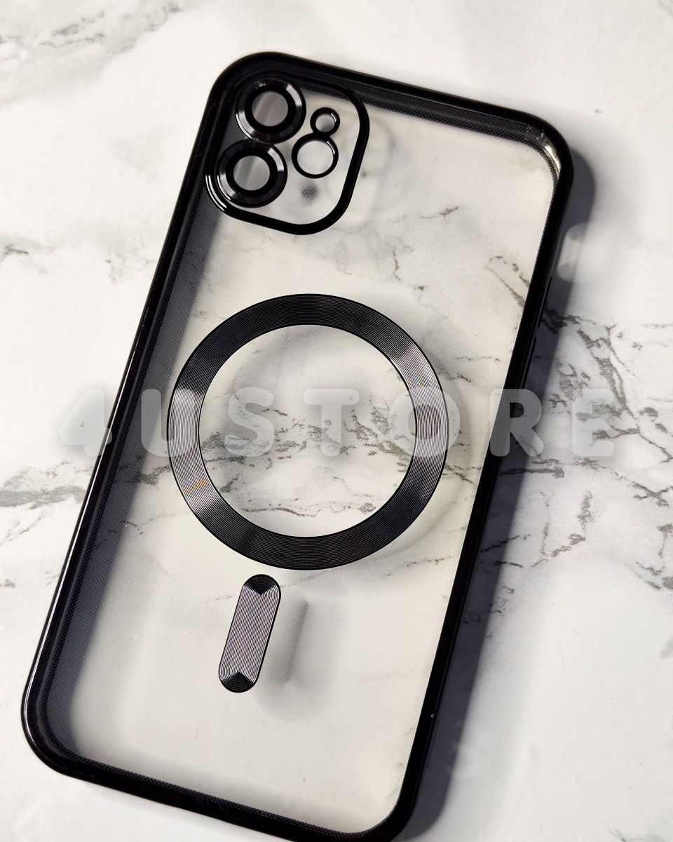 Чехол Chrome Magsafe на iPhone 11 Pro Max с линзами чохол з лінзами
