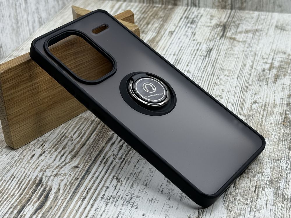 Чехол противоударный Xiaomi Redmi Note 13 Pro Plus 5G  Магнит. Кольцо.