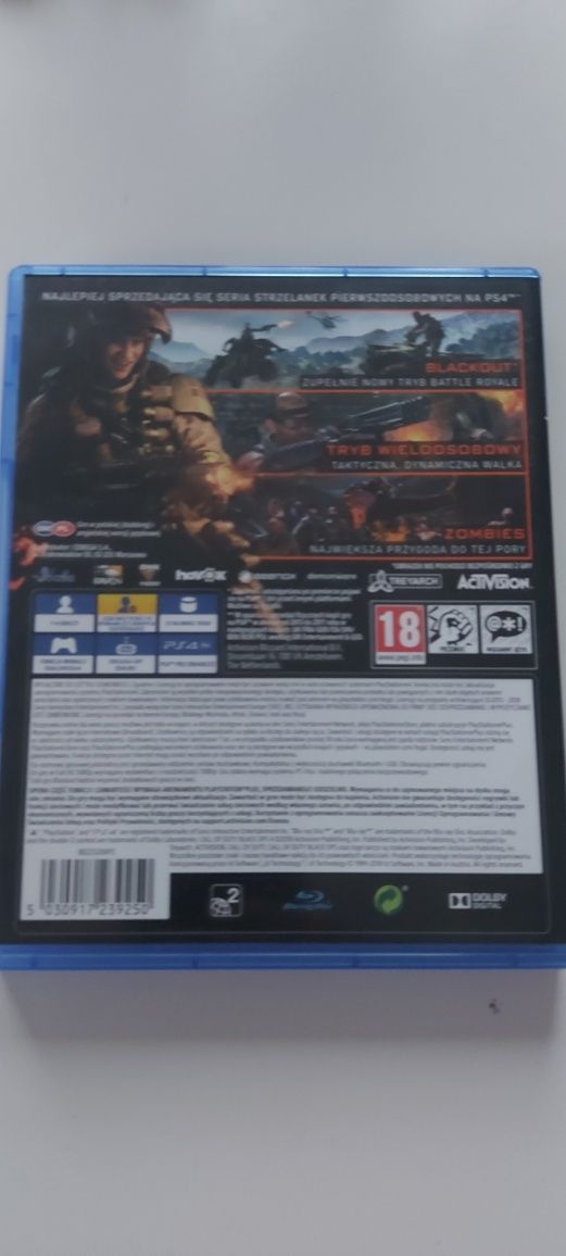 Gra Call of Duty BO 4 na Ps4
