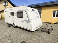 Caravelair Antares 450  Przyczepa kempingowa, 1050 kg dwa przedsionki, prysznic