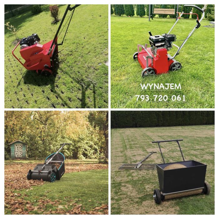 Wynajem Wertykulatora Spalinowego