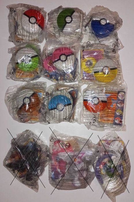 Figuras/Bonecos de Happy Meal McDonald´s