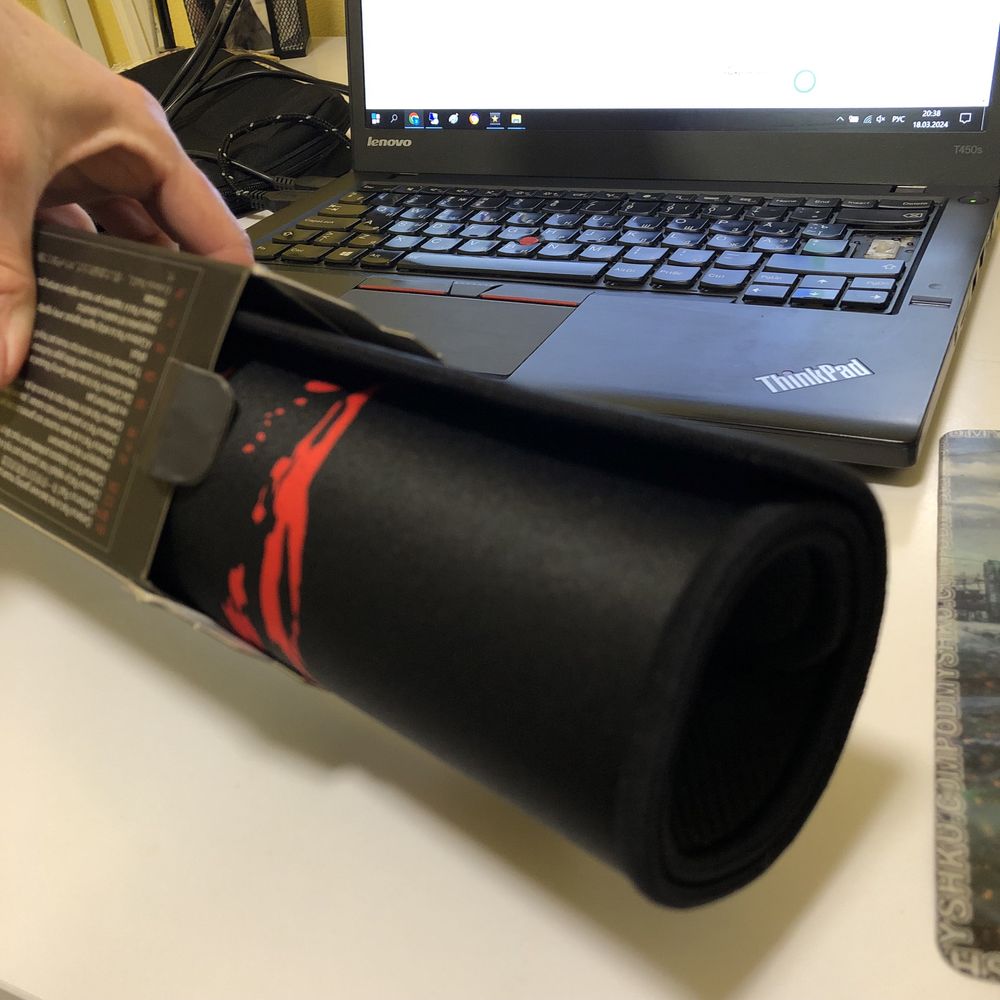 ASUS Cerberus Mat большой коврик для игровой мышки НОВЫЙ (оригинал)