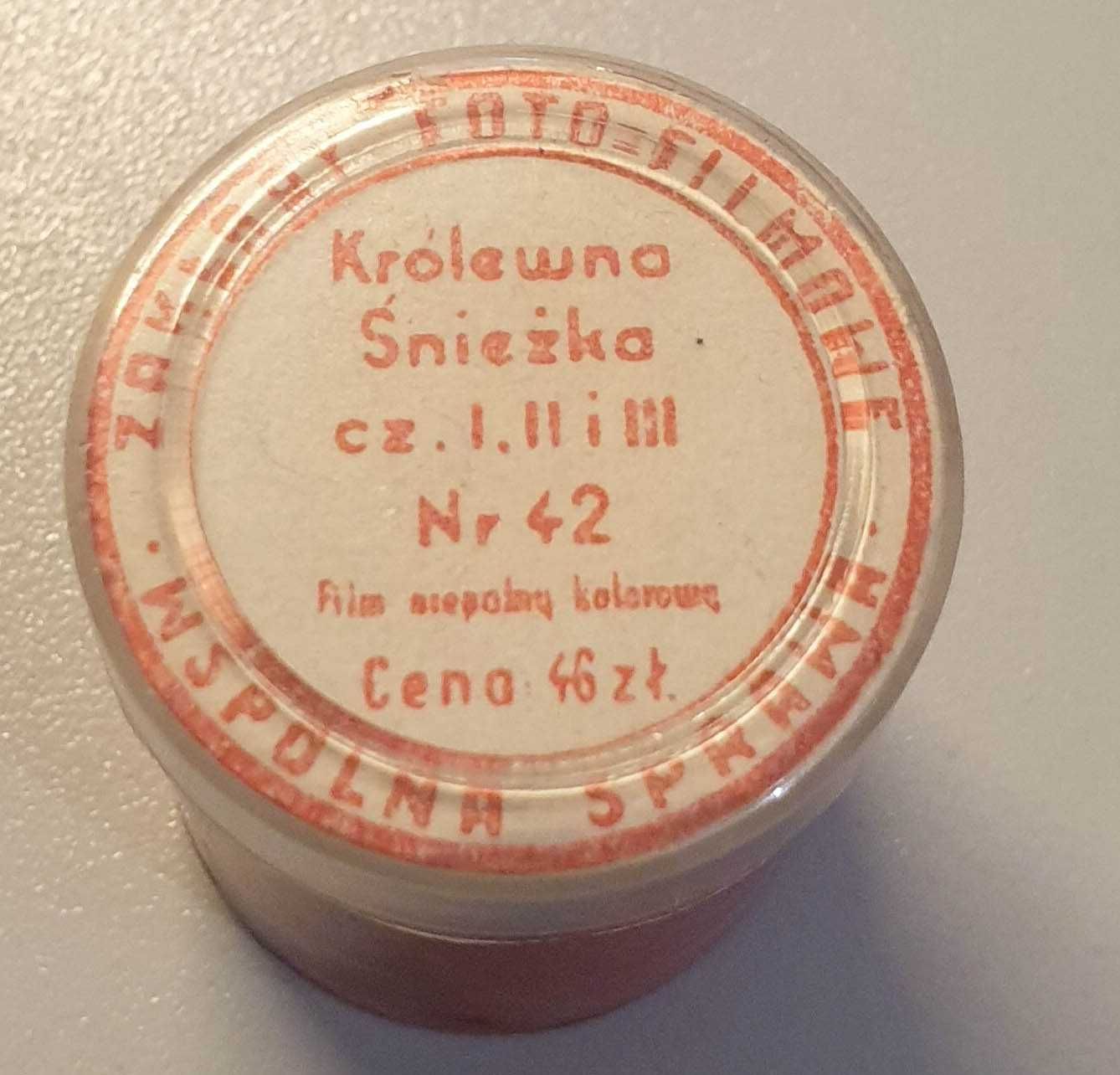 Bajka na rzutnik Ania KRÓLEWNA ŚNIEŻKA 3 części PRL Mega UNIKAT