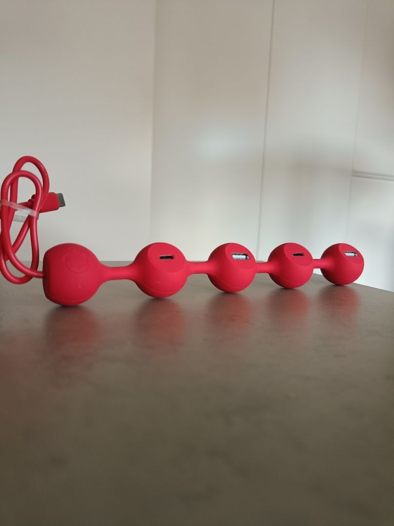 Nowy HUB USB-C Lexon Peas HUB-C – 4 porty (2x USB-A, 2x USB-C)