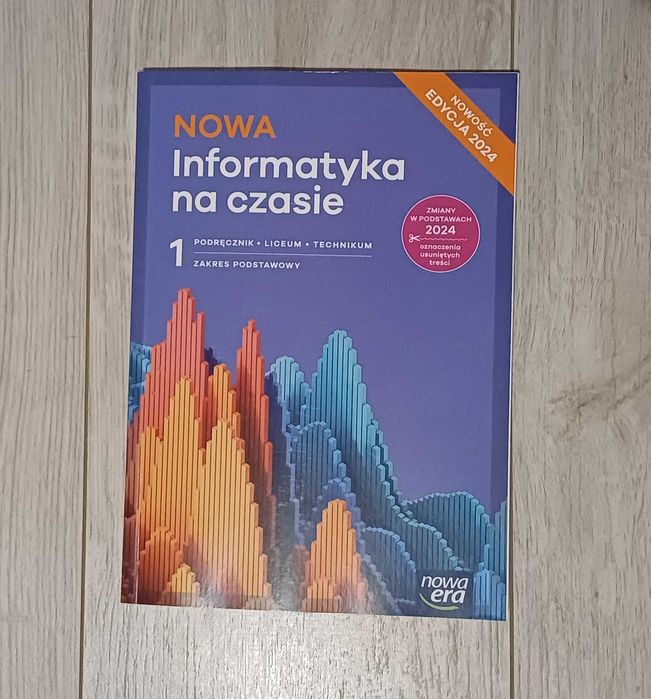 NOWA Informatyka na czasie 1. Podręcznik Nowa Era