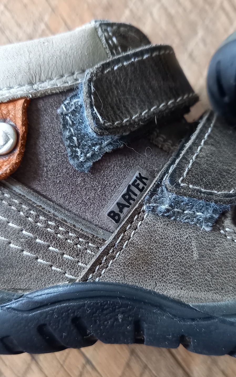 Buty-trzewiki skórzane "Bartek" r.21