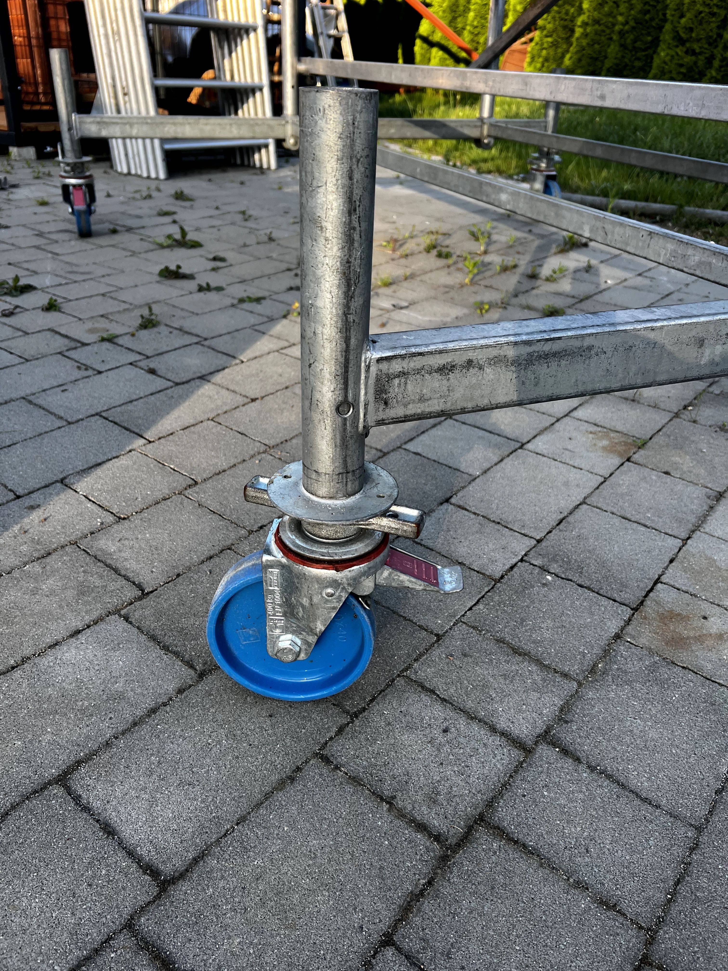 Rusztowanie jezdne aluminiowe Krause Protec 1.0, 10,30 wys. roboczej.