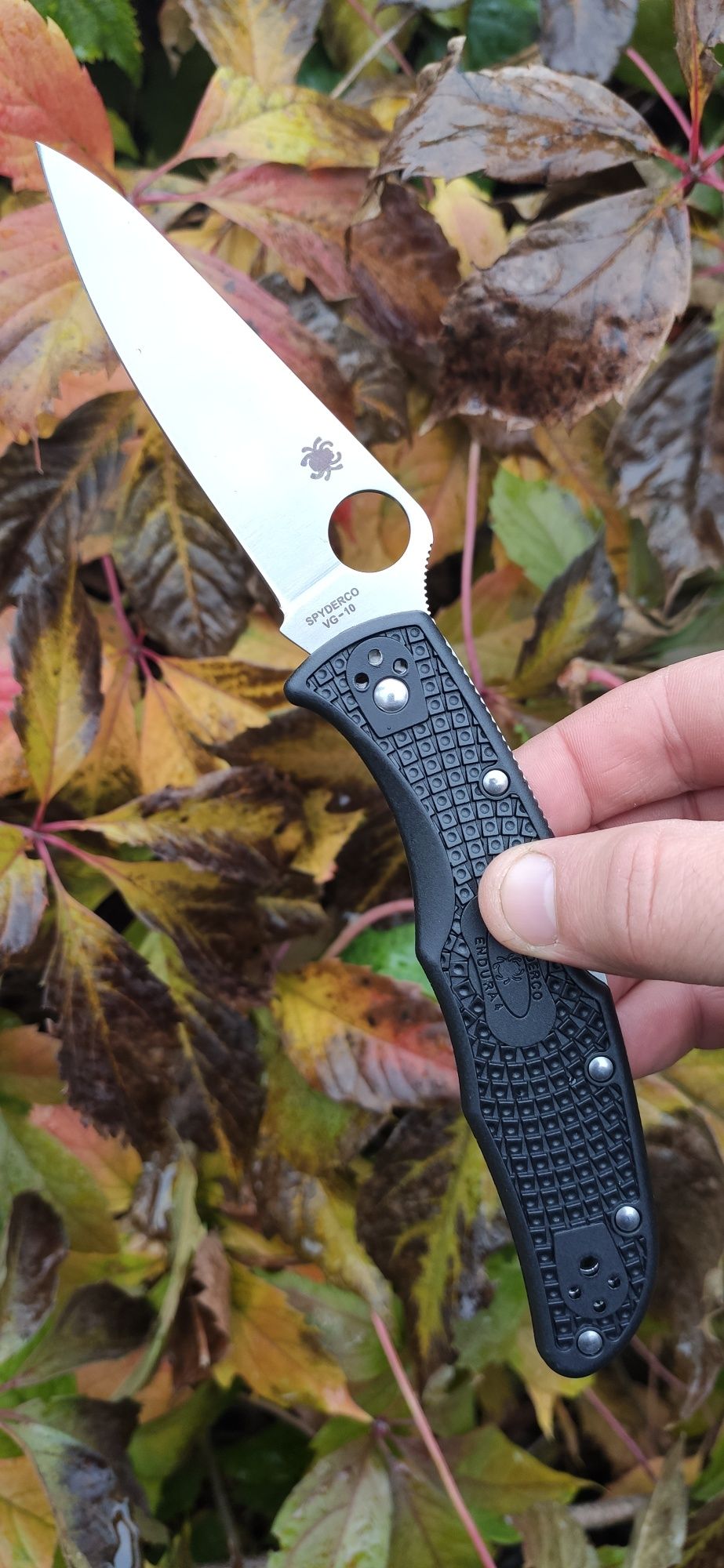 SPYDERCO ENDURA 4 C10 отличный нож на каждый день ,легенда edc