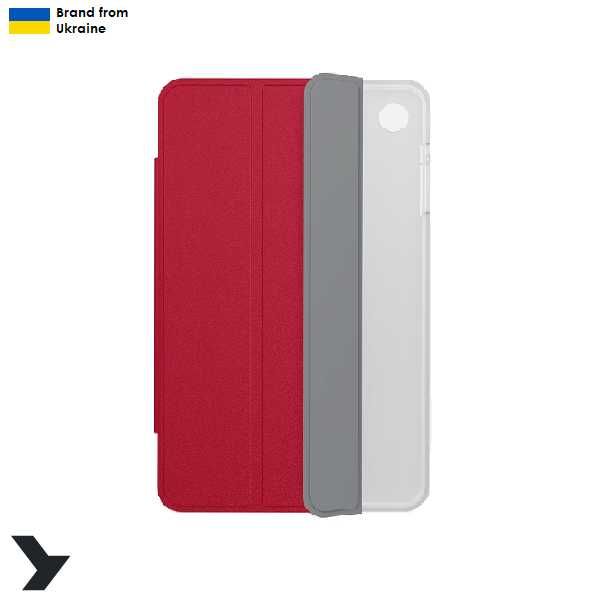 Оригінальний чохол обкладинка червоний для планшета Pixus Folio 8.4"
