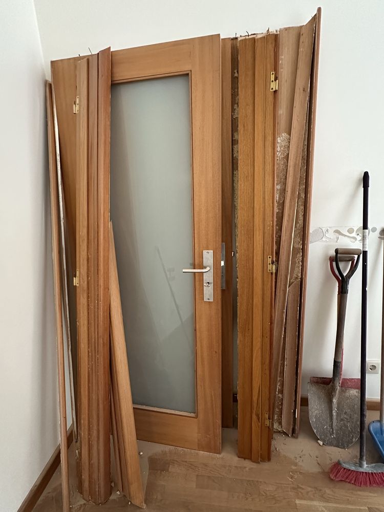 Portas de vidro completa