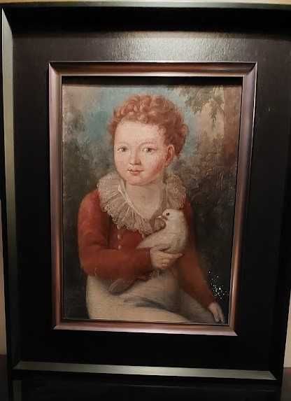 Litografia z czasów PRL dot. malarstwa polskiego z ćwierćwiecza XIXw