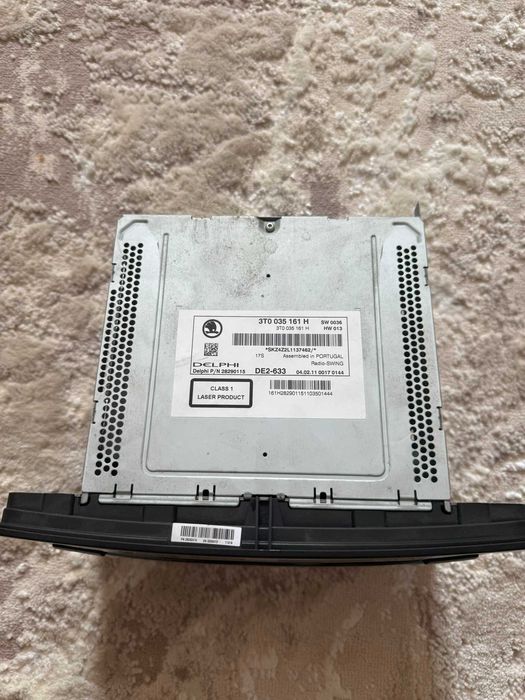 Магнітола Skoda Superb 2 Delphi 3t0035161h (3T0 035 161 H)