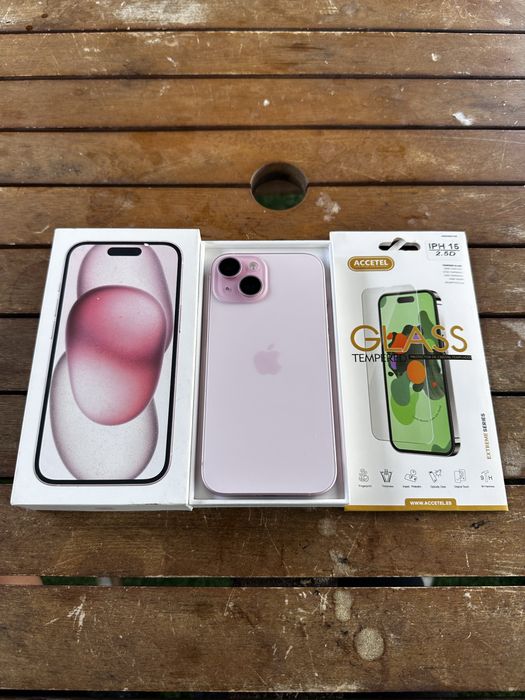 Iphone 15 rosa 256 gb