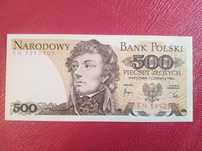 500 zł. PRL Tadeusz Kościuszko stan I.