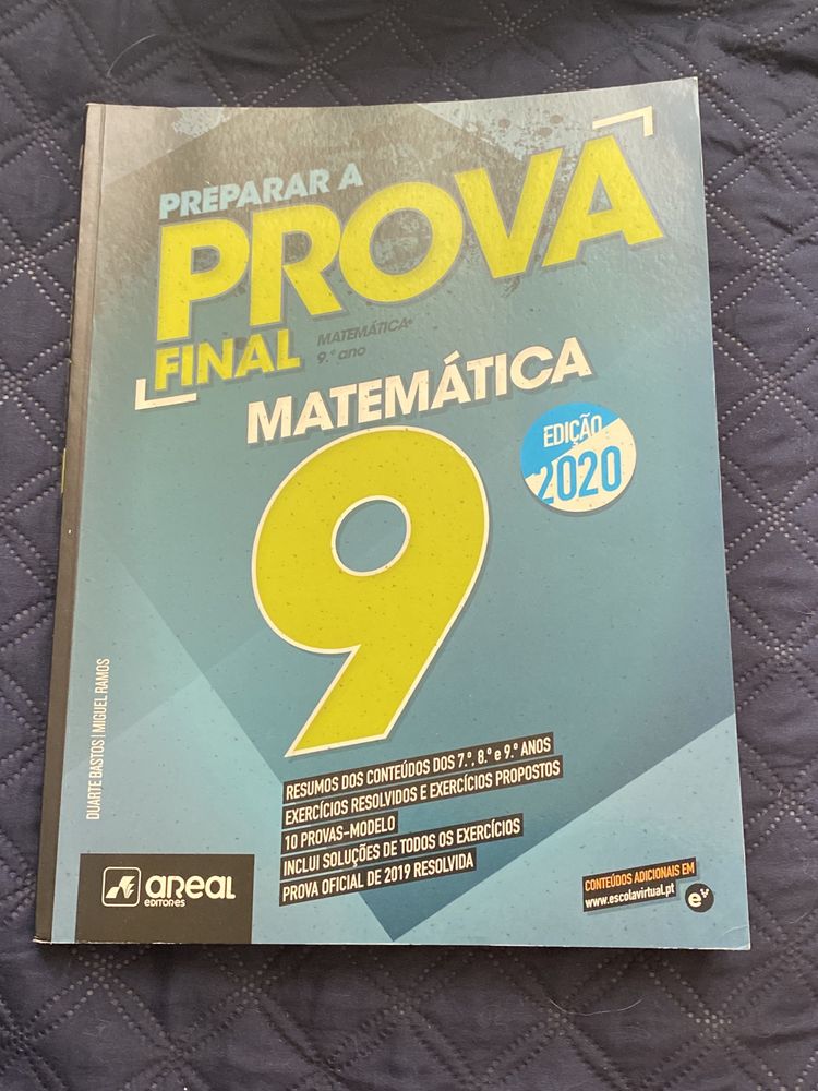 Livro Prova Final de Matemática - 9ºano