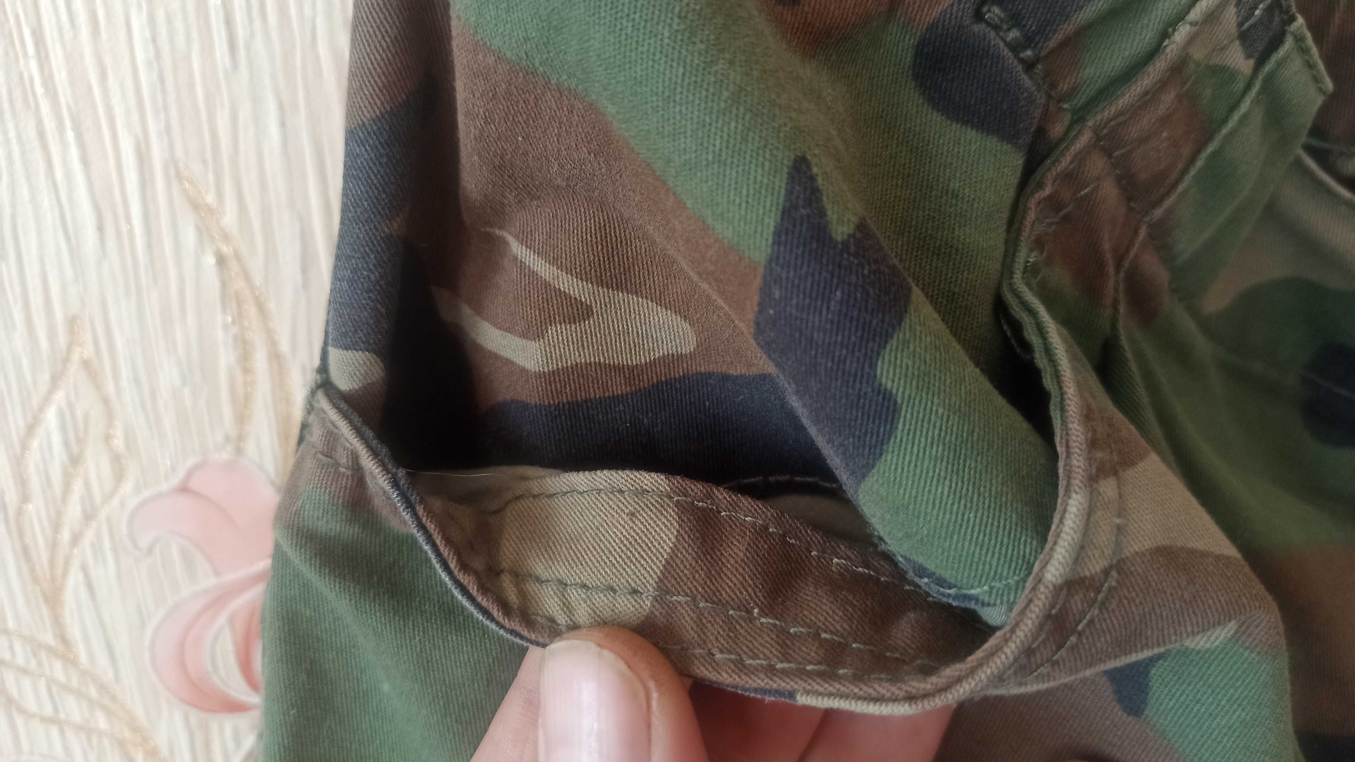 Штаны Bershka Parachute pants (L) woodland