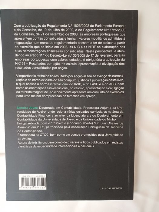 Livro - Resultado por Ação - Financeiro