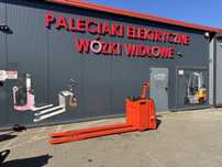 Paleciak elektryczny Linde 3000 kg widły 240 cm 3000 kg 2017 r