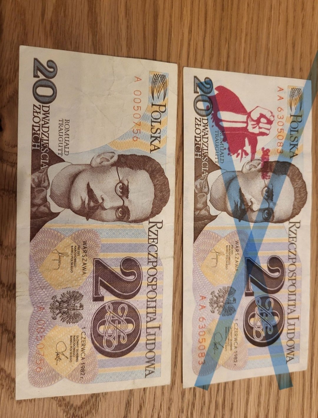 20 zł 1982 r., sr.A