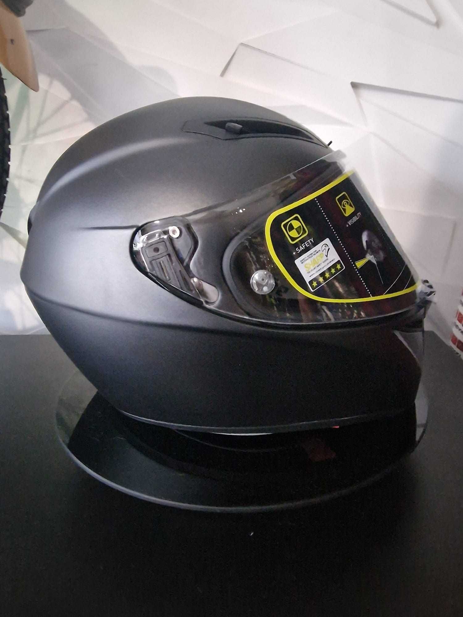 Kask AGV Veloce S czarny matt 'L wyprzedaż!%% raty 0%/fv/zwrot