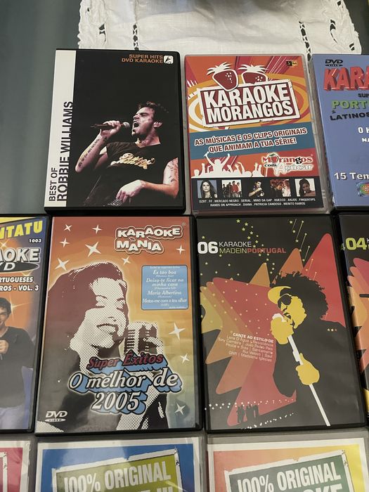 Dvds karaoke originais