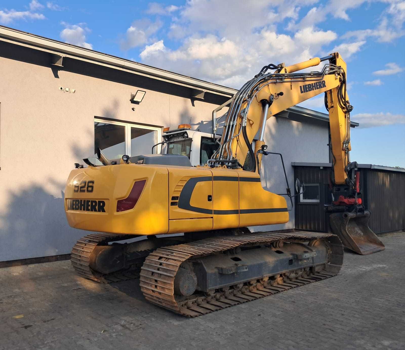 LIEBHERR R926 LC Rototilt Indexator Szczypce GPS 3D  Długie Ramię