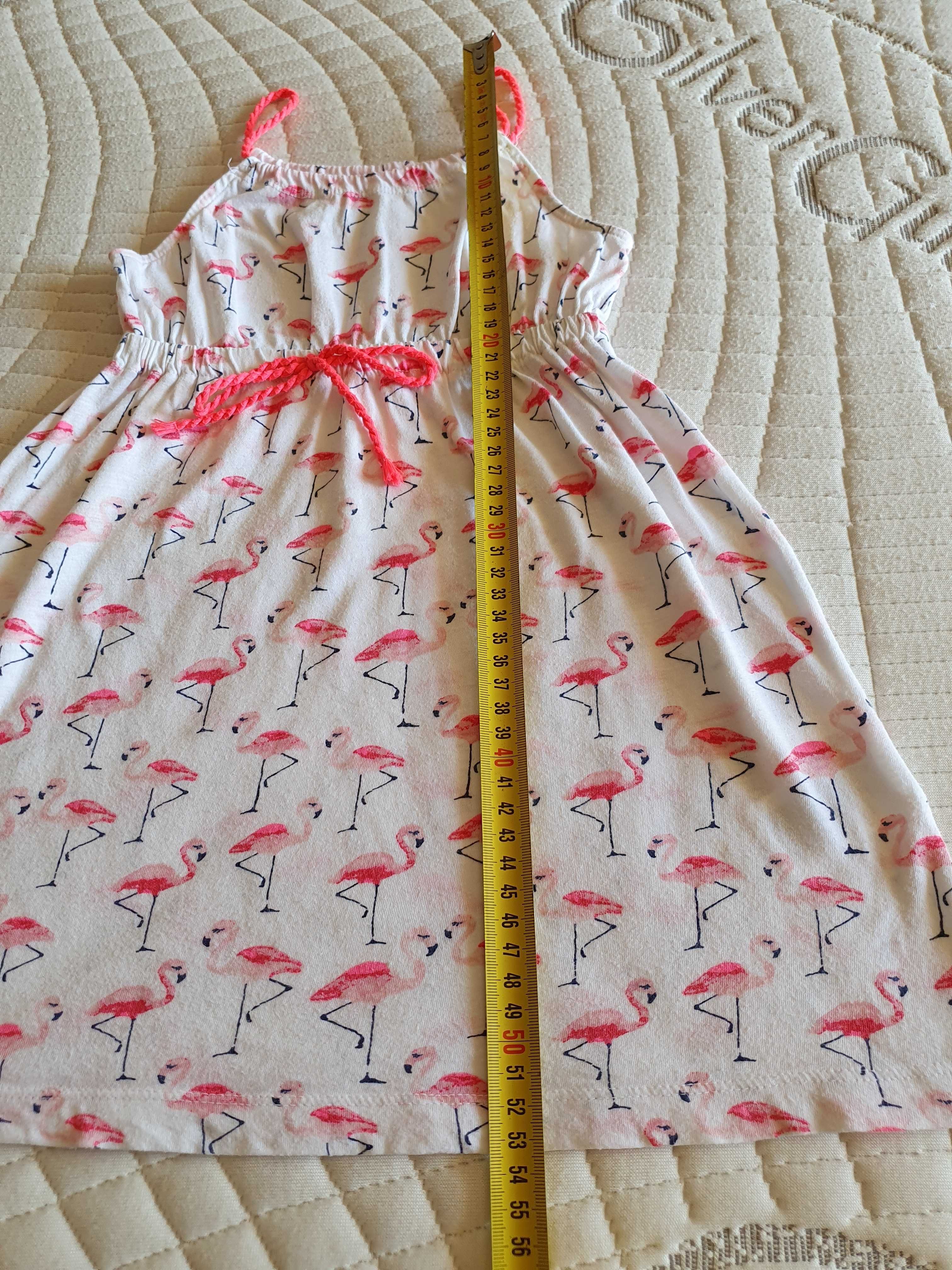 H&M letnia sukienka dla dziewczynki rozmiar 98/104