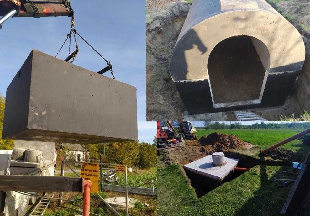 Szambo Betonowe Piwnica Ogrodowa Kanał samochodowy