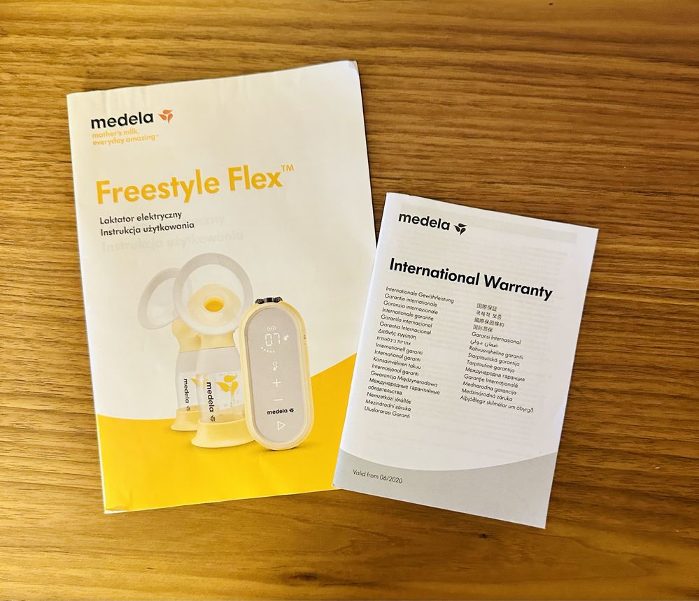 MEDELA FREESTYLE FLEX Laktator zestaw+dodatki