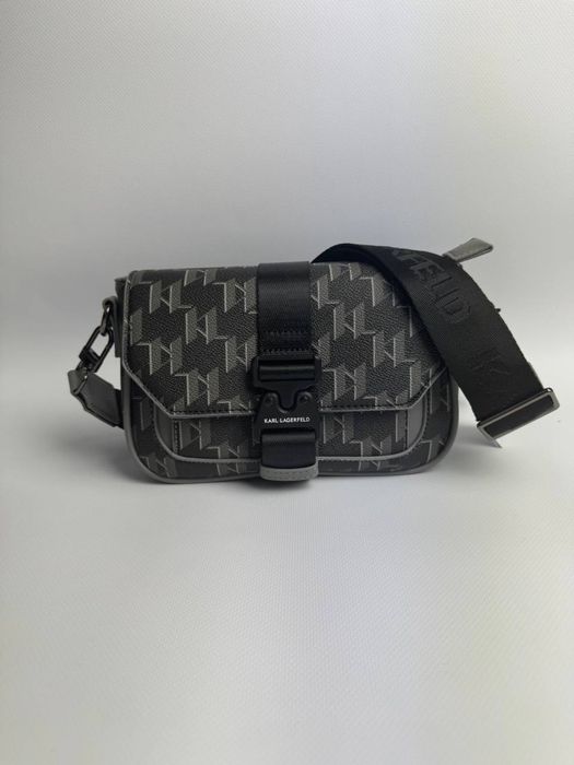 ОРИГИНАЛЬНАЯ Мужская сумка-мессенджер Karl Lagerfeld| Чоловіча сумка